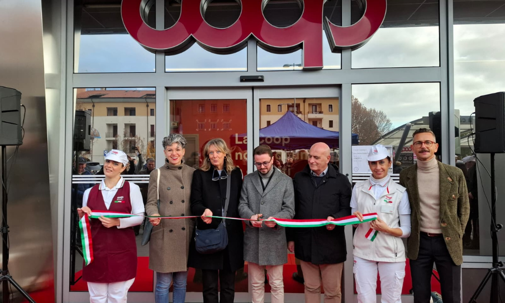 Banner SITO Inaugurata Coop Di Oderzo Treviso Legacoop Veneto